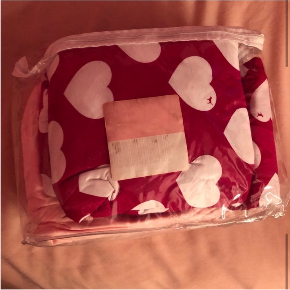 VINTAGE VICTORIAS SECRET PINK TWIN SHEET SET - Picture 3 of 16